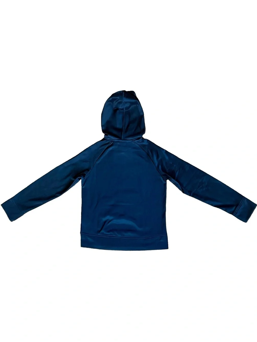 NEW NIKE Therma-FIT BLK Fleece Lined Logo Training Pullover Hoodie BIG BOY SMALL